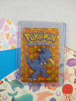 Vintage 1990's Pokemon Trading Vending Prism Shiny Holo Sticker Golduck #55 - NM