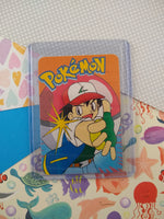 Vintage 1990's Pokemon Trading Vending Prism Shiny Holo Sticker Slowbro #80 - NM