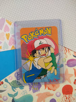 Vintage 1990's Pokemon Trading Vending Prism Shiny Holo Sticker Lickitung #108 - NM