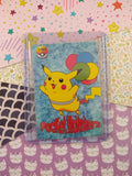 Vintage 1990's Pokemon Trading Vending Prism Shiny Holo Sticker Machop - NM