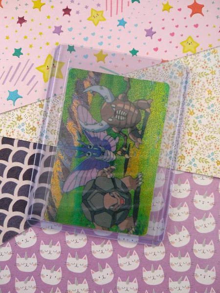 Vintage 1990's Pokemon Power Trading Vending Prism Shiny Holo Sticker - NM