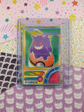 Vintage 1990's Pokemon Power Trading Vending Prism Shiny Holo Sticker - NM