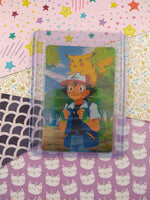 Vintage 1990's Pokemon Power Trading Vending Prism Shiny Holo Sticker - NM