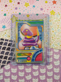 Vintage 1990's Pokemon Power Trading Vending Prism Shiny Holo Sticker - NM