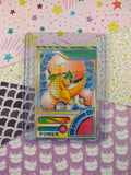 Vintage 1990's Pokemon Power Trading Vending Prism Shiny Holo Sticker - Creased