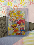 Vintage 1990's (Japanese) Sailor Moon Trading Vending Prism Shiny Holo Sticker - NM