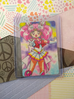 Vintage 1990's (Japanese) Sailor Moon Trading Vending Prism Shiny Holo Sticker - NM