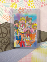 Vintage 1990's (Japanese) Sailor Moon Trading Vending Prism Shiny Holo Sticker - NM