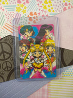 Vintage 1990's (Japanese) Sailor Moon Trading Vending Prism Shiny Holo Sticker - NM