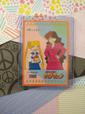 Vintage 1990's (Japanese) Sailor Moon Trading Vending Non-Holo Sticker - NM