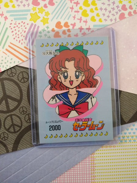 Vintage 1990's (Japanese) Sailor Moon Trading Vending Non-Holo Sticker - NM