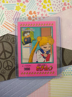 Vintage 1990's (Japanese) Sailor Moon Trading Vending Non-Holo Sticker - NM