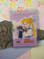 Vintage 1990's (Japanese) Sailor Moon Trading Vending Non-Holo Sticker - NM