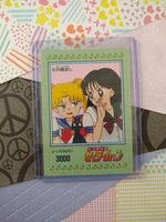 Vintage 1990's (Japanese) Sailor Moon Trading Vending Non-Holo Sticker - NM