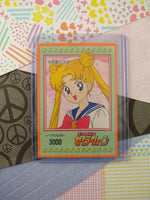 Vintage 1990's (Japanese) Sailor Moon Trading Vending Non-Holo Sticker - NM