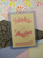 Vintage 1990's (Japanese) Sailor Moon Trading Vending Non-Holo Sticker - NM