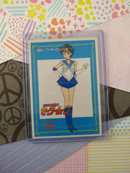 Vintage 1990's (Japanese) Sailor Moon Trading Vending Non-Holo Sticker - NM