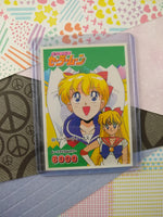 Vintage 1990's (Japanese) Sailor Moon Trading Vending Non-Holo Sticker - NM