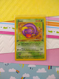 Vintage Common - 1st Edition Ekans Fossil Non-Holo Pokemon Card 46/62 - VG (B)