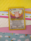 Vintage Rare - Clefable Jungle Non-Holo Pokemon Card 17/64 - VG (D)