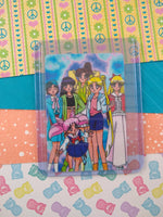 Vintage 1990's (Japanese) Sailor Moon Trading Vending Prism Shiny Holo Sticker - NM