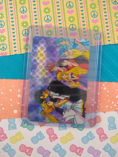 Vintage 1990's (Japanese) Sailor Moon Trading Vending Prism Shiny Holo Sticker - NM
