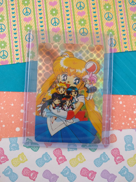 Vintage 1990's (Japanese) Sailor Moon Trading Vending Prism Shiny Holo Sticker - NM