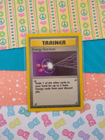 Vintage Uncommon - Energy Retrieval Base Set Pokemon Card 81/102 - VG