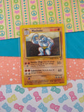 Vintage Uncommon - Machoke Base Set 2 Non-Holo Pokemon Card 49/130 - VG (B)