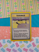 Vintage Uncommon - Viridian City Gym Challenge Non-Holo Pokemon Card 123/132 - LP