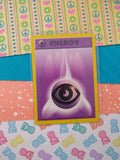 Vintage Energy - Shadowless Psychic Base Set Pokemon Card 101/102 - VG