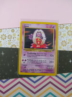 Vintage Uncommon - Jynx Base Set Non-Holo Pokemon Card 31/102 - VG (B)