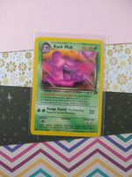 Vintage Uncommon - Dark Muk Team Rocket Non-Holo Pokemon Card 41/82 - VG