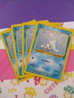 Vintage Uncommon - Set/4 Seel Base Set 2 Non-Holo Pokemon Cards 61/130 - LP