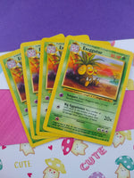 Vintage Uncommon - Set/4 Exeggutor Base Set 2 Non-Holo Pokemon Cards 39/130 - LP