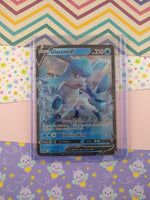 Pokemon TCG - Glaceon V Sword & Shield Promo Full Art Holographic Card SWSH196 - NM