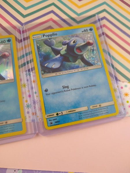 Pokemon TCG - Popplio Sun & Moon / General Mills Promo Holographic Car Pfaltzcraftsmore Pokemon TCG - Popplio Sun & Moon / General Mills Promo Holographic Car Pfaltzcraftsmore