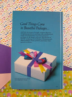 Vintage 1985 First Edition "Easy, Beautiful Gift Wraps" by Lorraine Bodger Hardcover Book, Nice & Clean