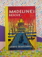 Vintage 1980's Madeline in London / Madeline's Rescue Hardcover Book Set/2, Like New