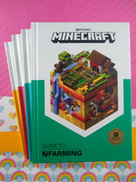 Mojang Minecraft "Guide To..." Hardcover Book Set/4, Nice & Clean, New