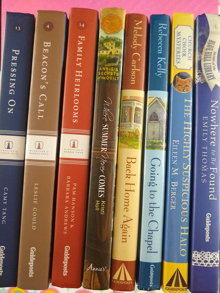 Guideposts Book Lot, Set/8 Books Hardcovers, New