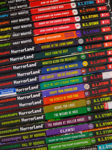 Goosebumps Book Lot, Set/29 Books Paperback Softcover, Nice Condition