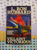 Vintage 1987 Mission Earth Volume 9: Villainy Victorious Hardcover by L. Ron Hubbard