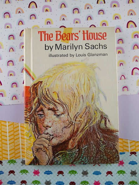 Vintage 1971 The Bears' House by Marilyn Sachs Hardcover, Ex-Lib.