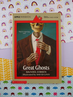 Vintage 1991 Paperback Softcover, Great Ghosts by Daniel Cohen (1st Scholastic Printing)