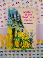 Vintage 1966 1st Printing Mystery of the Hard Luck House by Teri Martini Softcover