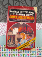 Vintage 1984 Nancy Drew and the Hardy Boys Super Sleuths! #2 Paperback Softcover