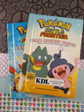 Pokemon Battle Frontier Book Lot, Set/2 Books Hardcover Ex-Lib. Fair Shape