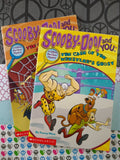 Vintage First Ed. Scholastic Scooby-Doo and You Set of 2 Softcover Books, Nice & Clean