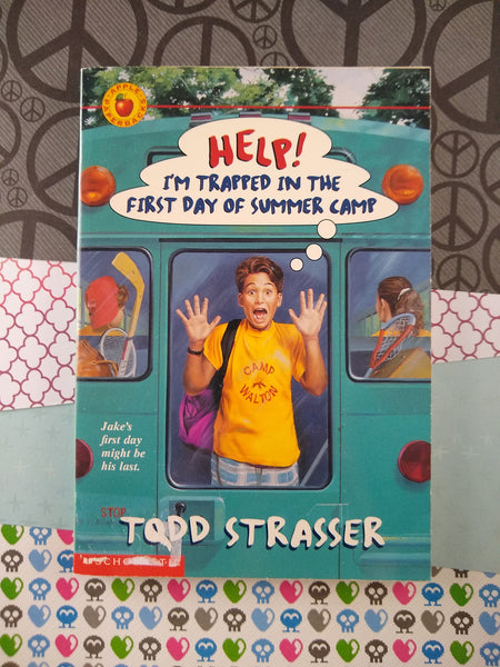 Vintage 1997 1st Printing Scholastic Help! I'm Trapped in the First Day of Summer Camp Softcover